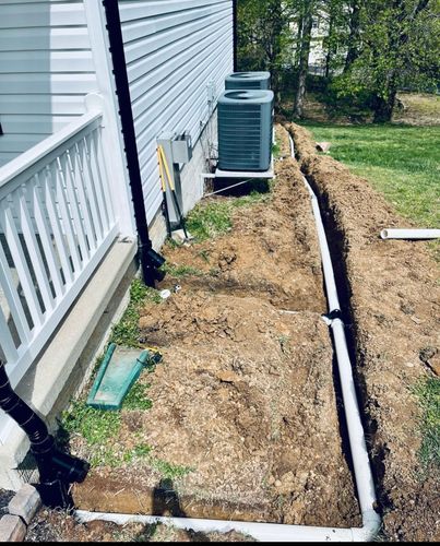 Gutter Downspout Extension for Nate's Property Maintenance LLC  in Lusby, MD