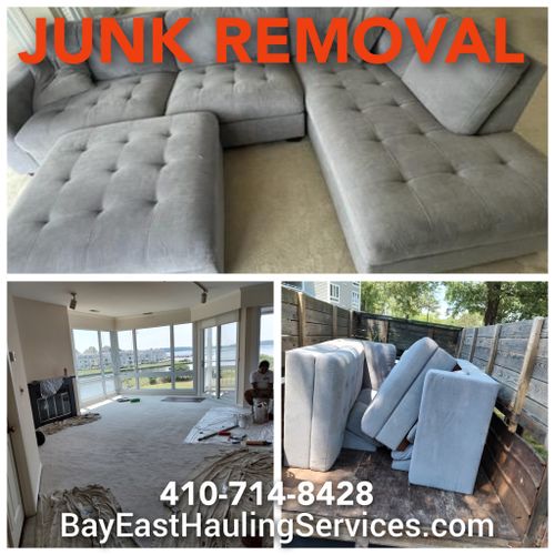 Junk Removal for Bay East Hauling Services & Junk Removal in Grasonville, MD