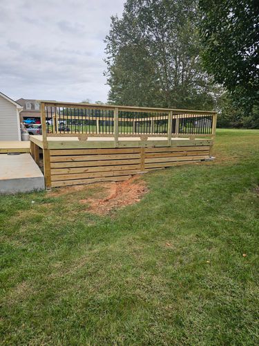 Deck & Patio Installation for Tru-Love Outdoor Services in Denton, NC