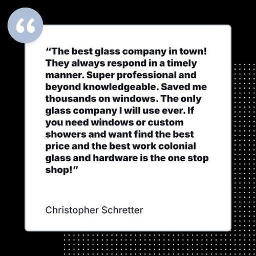  for Colonial Glass and Hardware in Wilmington,  NC