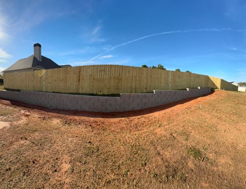 Fence Installs for E&T Outdoor Pros in LaGrange, GA