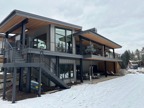 Commercial New Construction for Next Level Exteriors LLC in Columbia Falls, MT