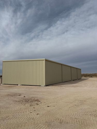 Custom Metal Building Construction for Kinnibrugh Construction in Seymour, TX