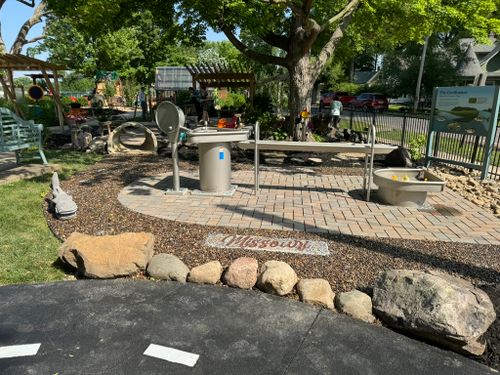 Landscape Installation for Mayfield Landscaping in Staunton, IL
