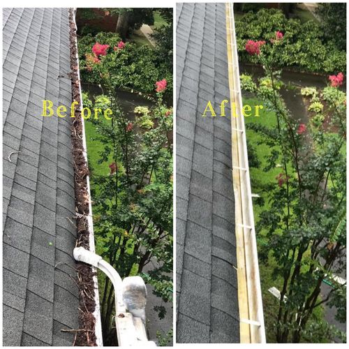 Gutter Cleaning for KorPro Painting in Spartanburg, SC