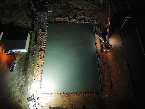 Concrete Slabs for Concrete Cowboyz in Greenville, NC