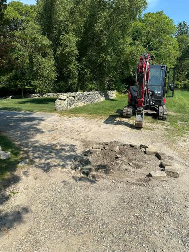 Land Clearing & Demolition for E. Gordon Construction in Dighton, MA