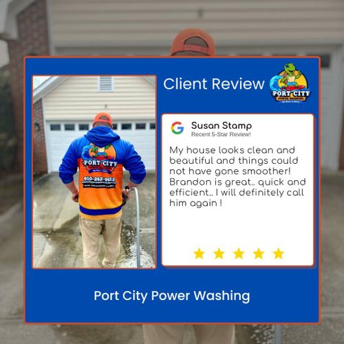  for Port City Power Washing in Wilmington, NC