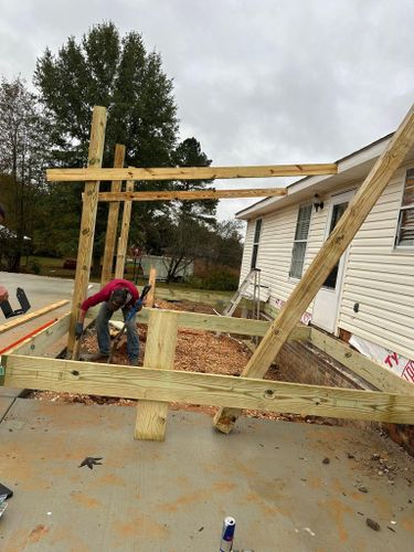 Carpentry for Starr Tile & Remodeling in Russellville,,  AL