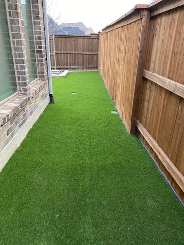 Artificial Turf Projects  for Synthetic Pros in Little Elm, TX