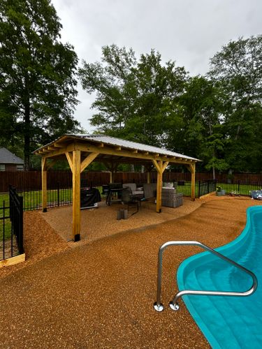 Deck & Patio Installation for Simmons Construction in Starkville, MS