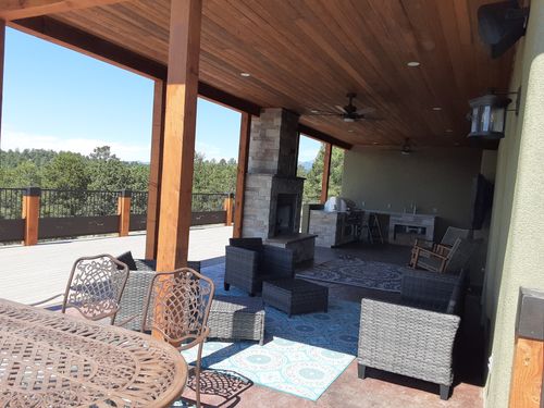 Deck Installations for Shawn Rankin Construction in Ruidoso, NM