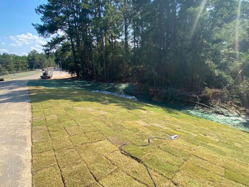 Sod Work for Holland Hydroseeding LLC in Columbia, MS