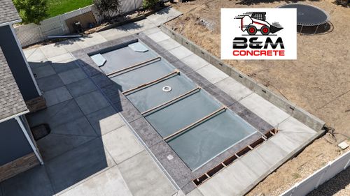 Concrete Slab Construction for B&M Concrete LLC in Longmont, CO