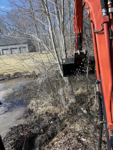 Excavating for CS Property Maintenance in Middlebury, CT