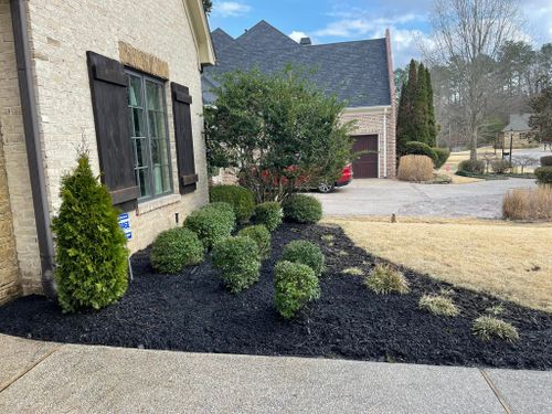 Mulch Installation for Emory's Garden Landscape Emporium in Memphis,  TN