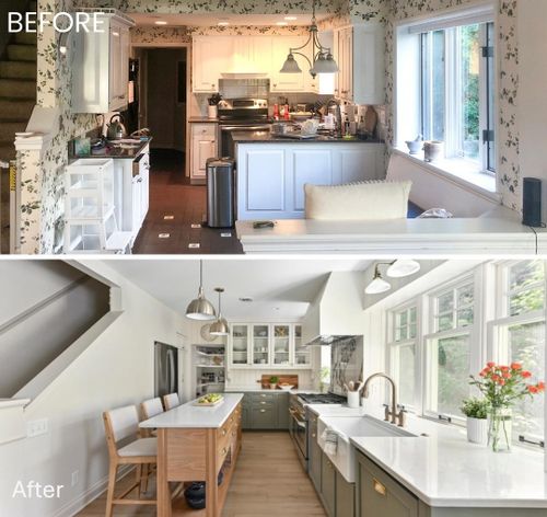 Kitchen Renovation for Oceanfront Building And Remodeling in Wareham, MA