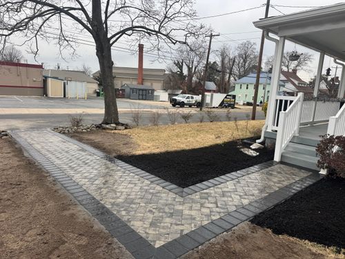 Patio Design & Construction for Broker Post Ground Crew in Sussex County, DE