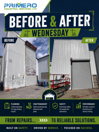 Door Services for Primero Industrial Services, LTD in Webster, TX