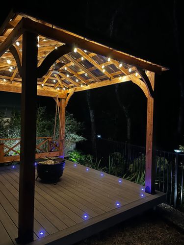 Landscape Lighting for Pro Designs Landscaping in Jacksonville, FL