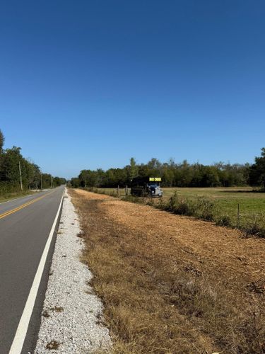 Mulching for Mud Creek Vegetation Management in Russellville, AL