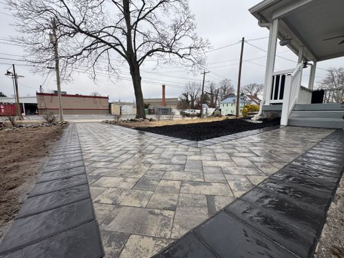 Patio Design & Construction for Broker Post Ground Crew in Sussex County, DE