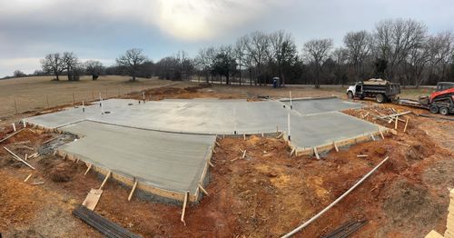 Concrete Foundations for NTX Outdoors Concrete and Excavation LLC in Venus, TX