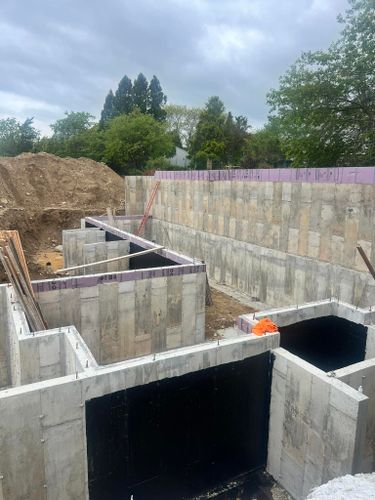 Concrete Slab Construction for Azores Concrete L.T.D. in Port Jefferson Station, NY