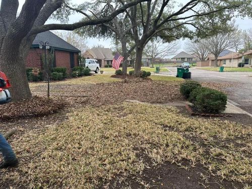 Mowing for Allen Lawn Care in Taylor, Texas