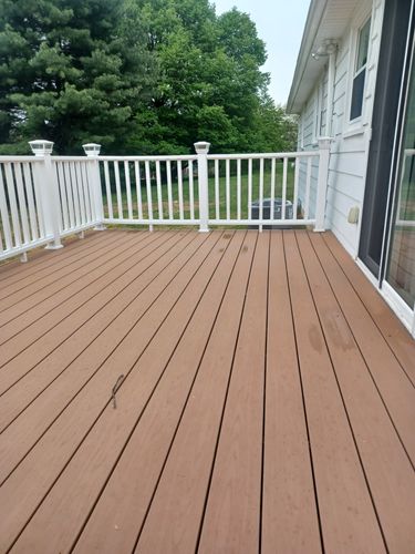 Decks, walkways for Grubb Exterior Cleaners in Chester County, PA