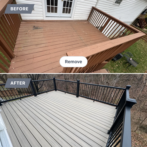 Deck Installation for Kerns Building & Home Improvement in Winchester, VA