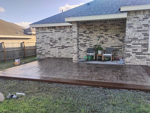 Concrete for Superior Painting and Metal Solutions in McAllen, TX