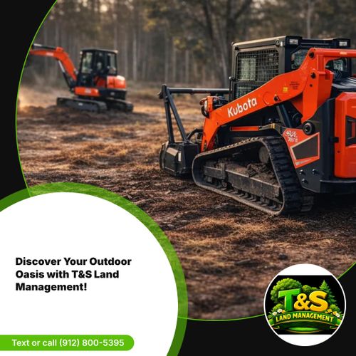 Forestry Mulching for T&S Land Management Services in Effingham County, GA