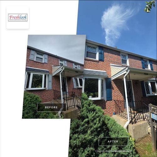 Exterior Painting for Freshlook Painting LLC in Springfield, PA