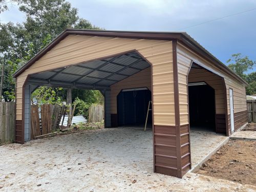 Garages for Metal Structures in Huntington, TX