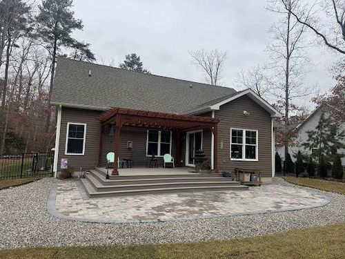 Patio Design & Construction for Broker Post Ground Crew in Sussex County, DE