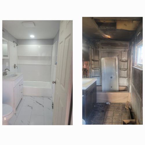 Bathroom Renovation for 5 Star Remodeling & Handyman Services in Schnecksville, PA