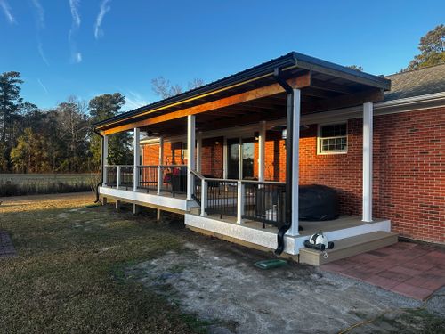 Deck And Patio Installation for Albatross Construction in Wilmington, NC