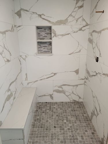 Bathroom Tiling for Goldberg Tile & Stoneworks in Belfair, WA