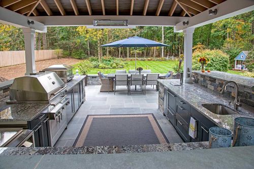 Outdoor kitchens for Echo Contractors Inc in New York, NY