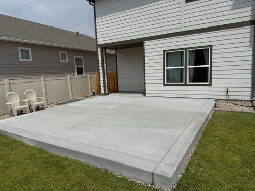 Concrete Slab Construction for Highland Concrete & Landscaping in Colorado Springs, CO