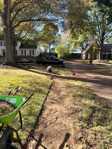 Landscape Construction for Emory's Garden Landscape Emporium in Memphis,  TN