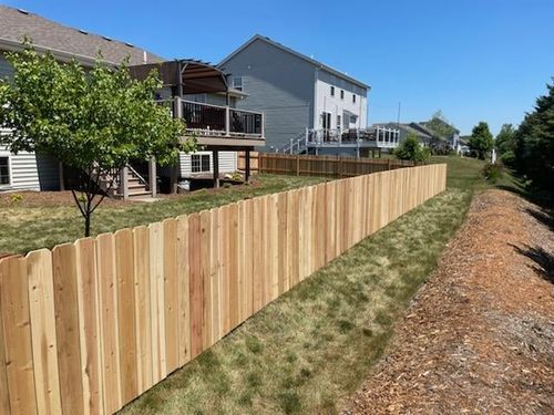 Fence Construction for Dahl's Landscape & Design in Waukesha, WI