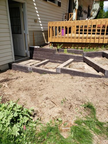 Steps for Paradise Lawnscapes in West Bend, WI