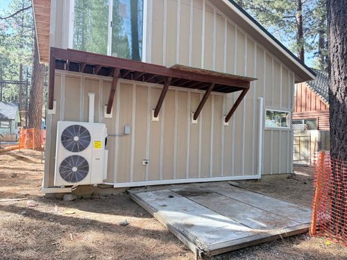 Mini-Split Installation for Rudy's Plumbing & Heating  in South Lake Tahoe, CA