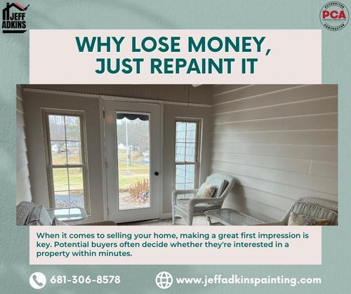 Interior Painting for Jeff Adkins Painting in Barboursville, WV