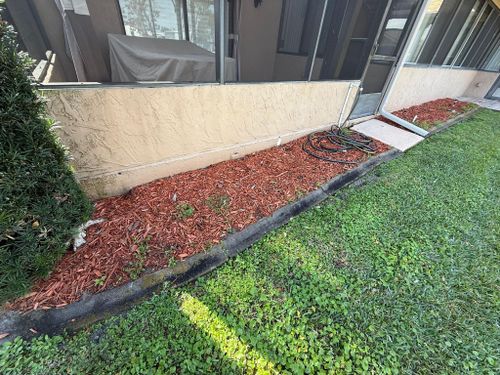 Mulch Installation for Kramer & Son’s Property Maintenance in Hudson, FL