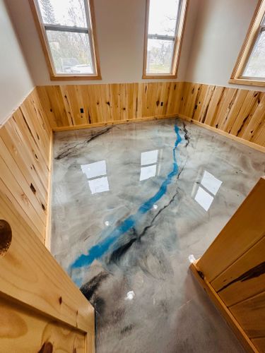 Epoxy Countertops for Mr. Mole's Painting in Bemidji, MN