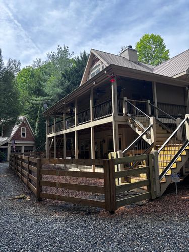 Wooden Fencing for Alpine Fence in Dahlonega, GA
