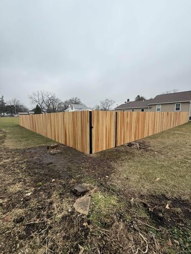 Wood Fences for Illinois Fence & Outdoors in Kewanee, IL